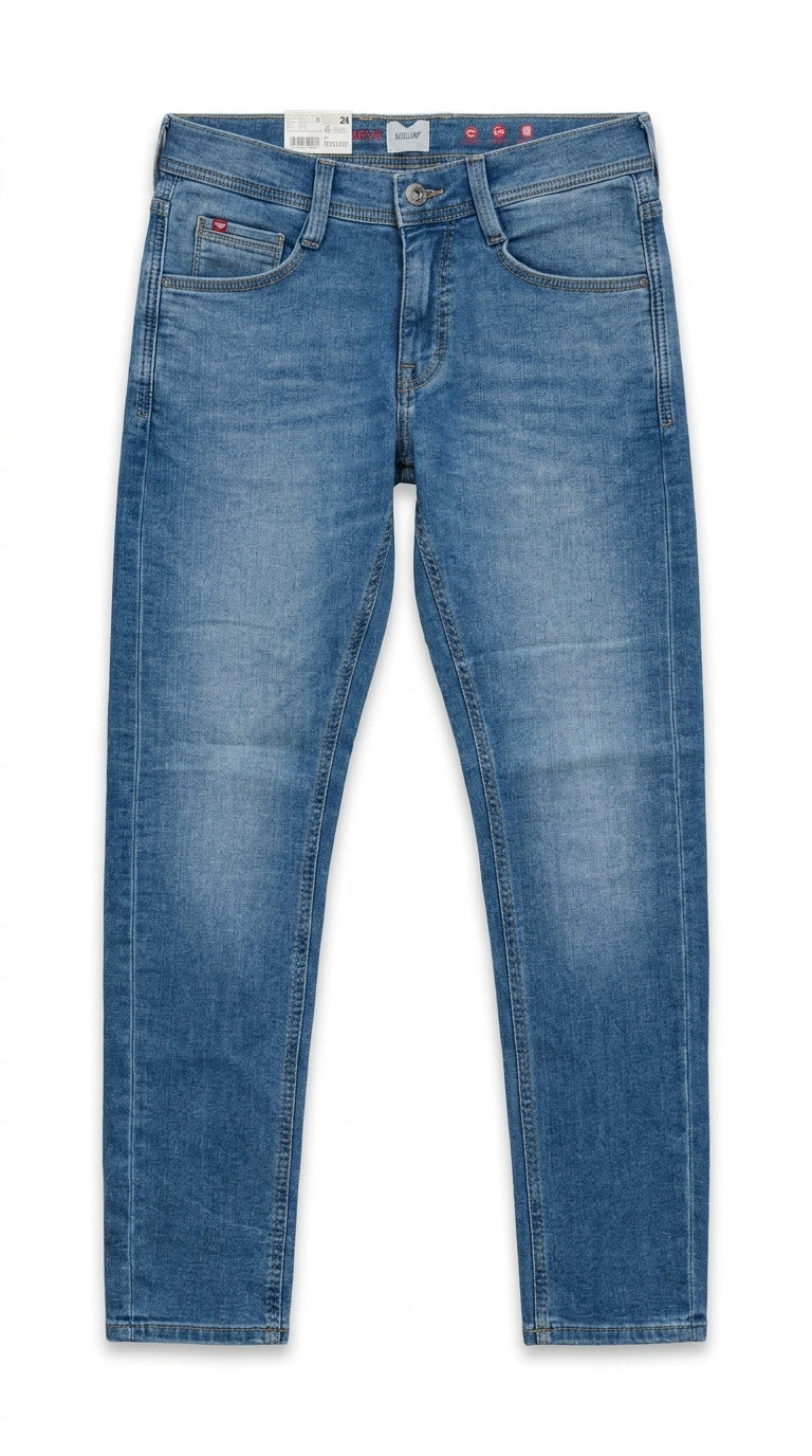 Mustang Men’s Medium Blue Stonewashed Jeans
