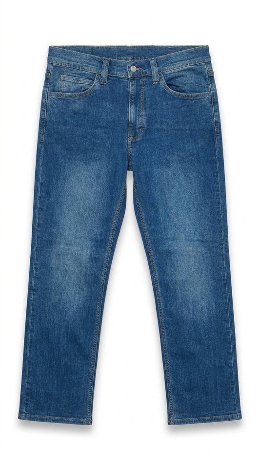 Mustang Men’s Medium Indigo Straight Jeans
