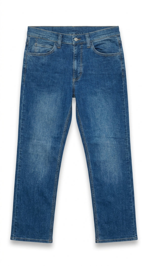 Mustang Men’s Medium Indigo Straight Jeans