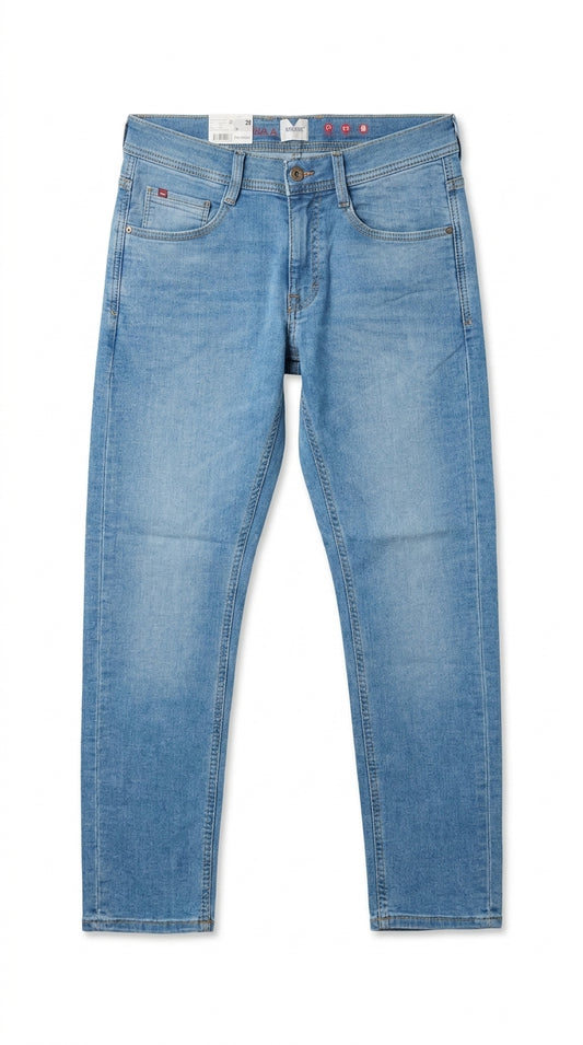 Mustang Men’s Light Blue Stonewashed Jeans
