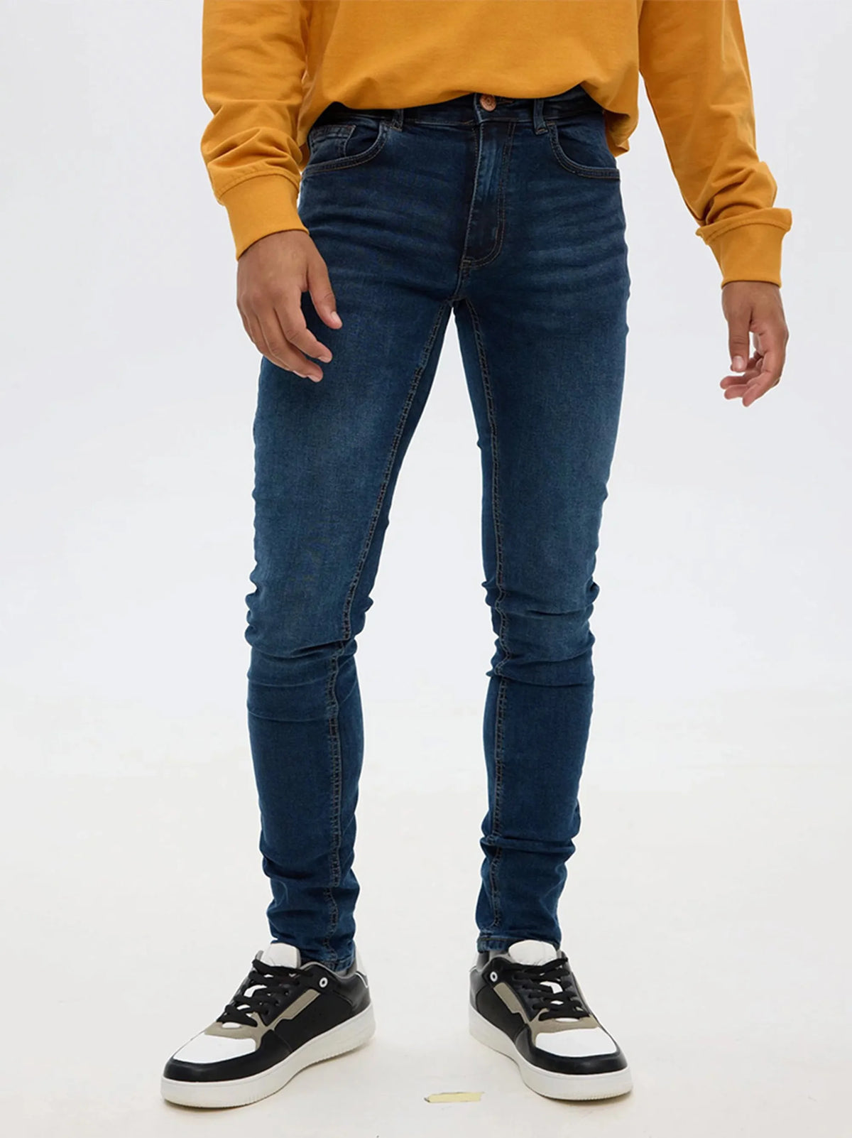 Dark faded Blue Slim fit Jeans Pant