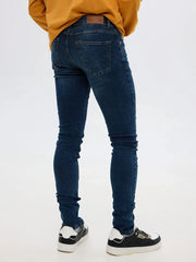 Dark faded Blue Slim fit Jeans Pant