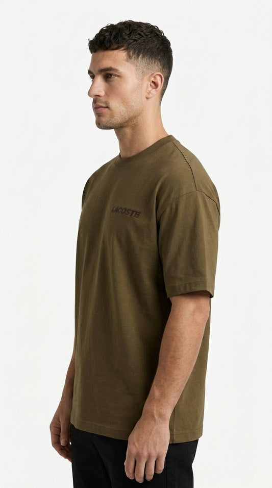 Lacoste Melted Glitch Graphic Tee