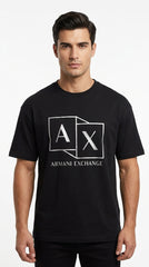 Armani Exchange | Logo Graphic T-Shirt in Black