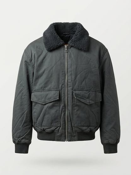 Imported Padded Bomber Jacket
