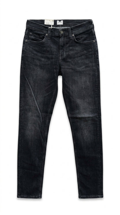Mustang Men’s Washed Black Straight Jeans