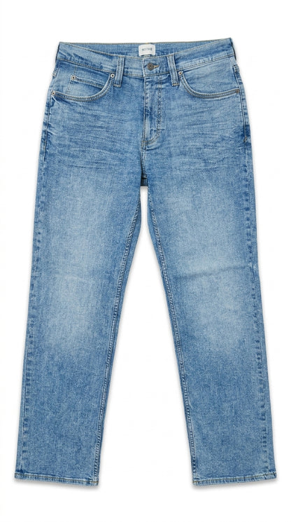 Mustang Men’s Light Wash Stonewashed Jeans