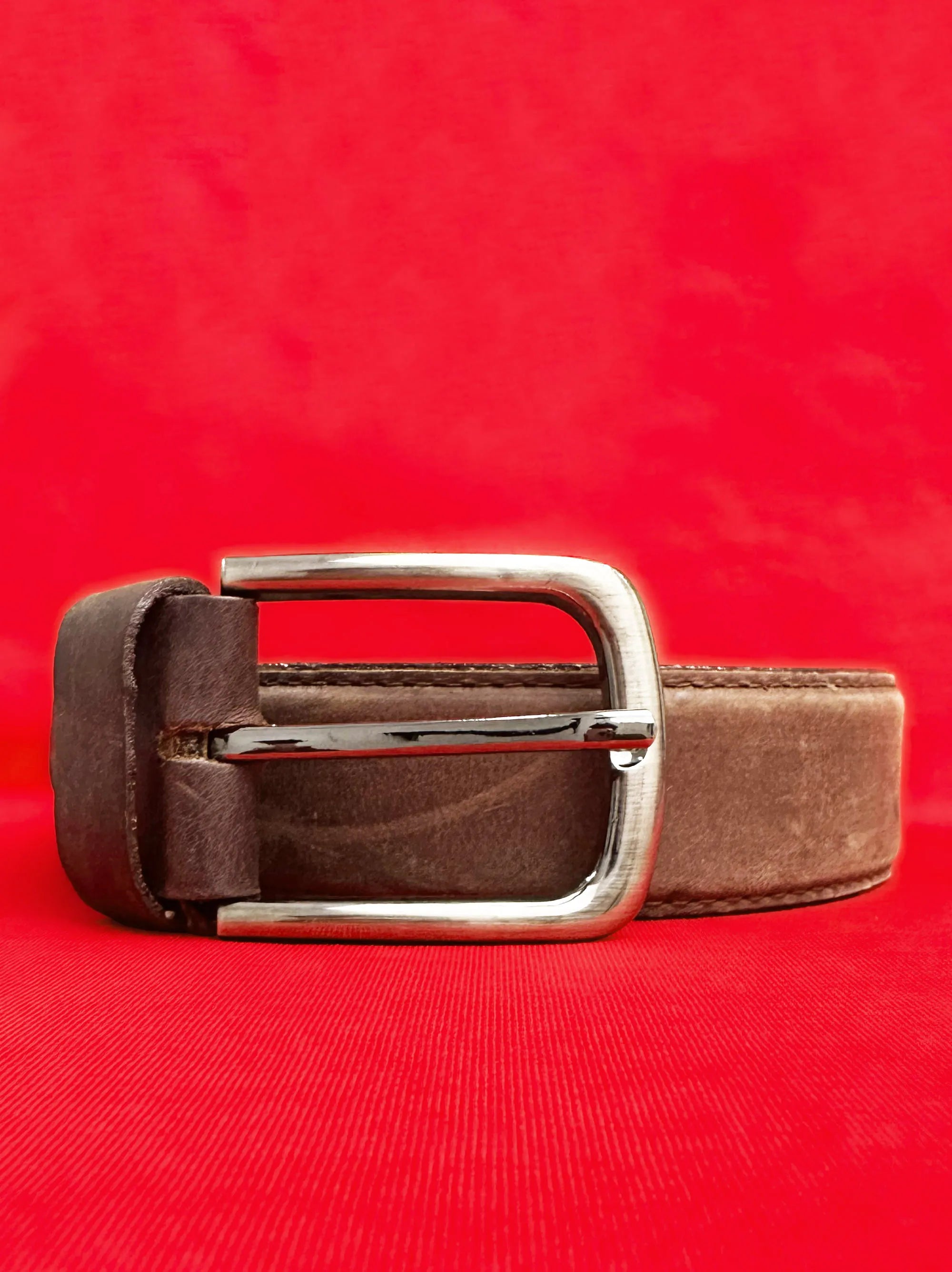 High Quality Brown Leather Belt