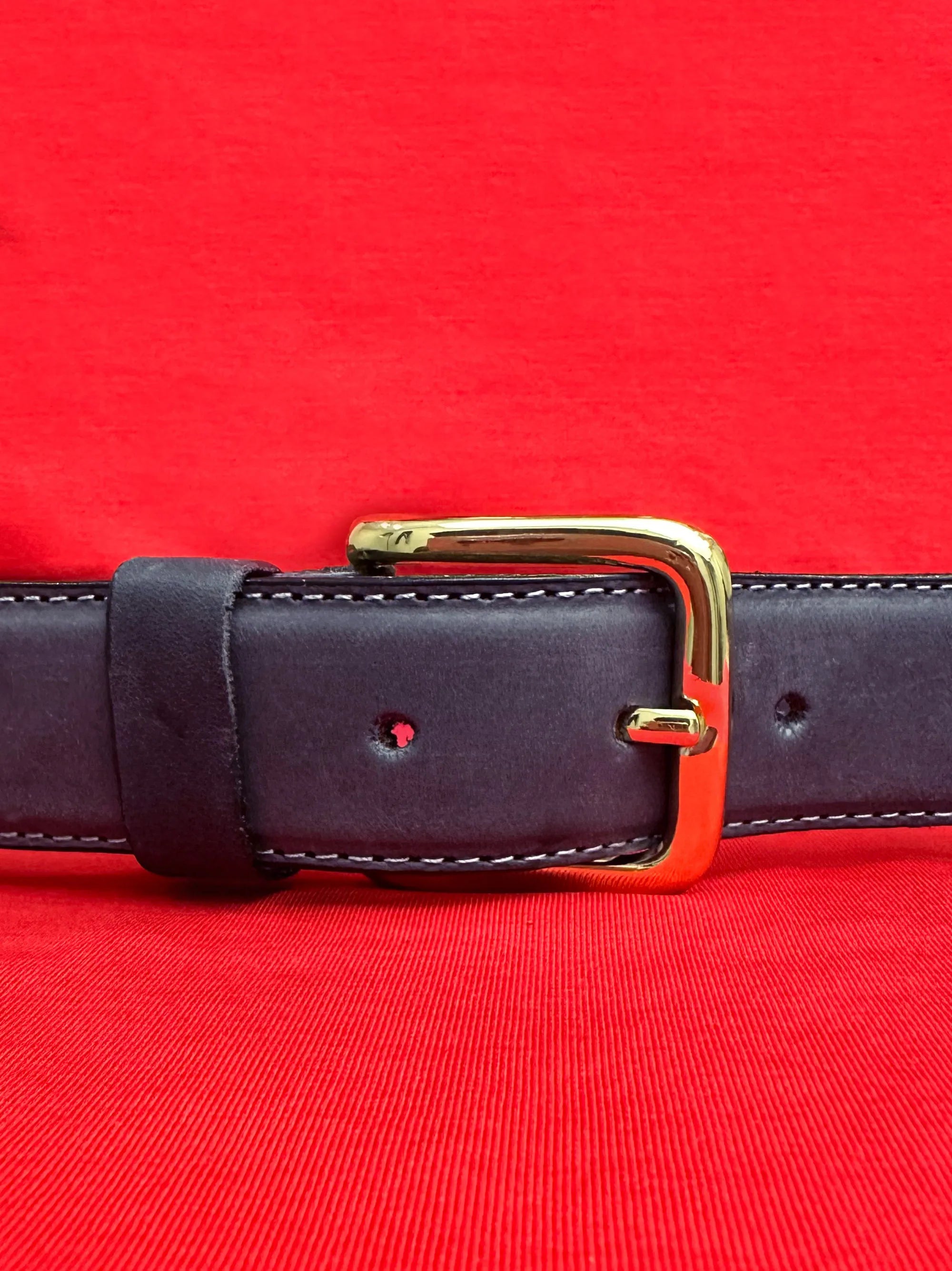 High Quality Purple Leather Belt