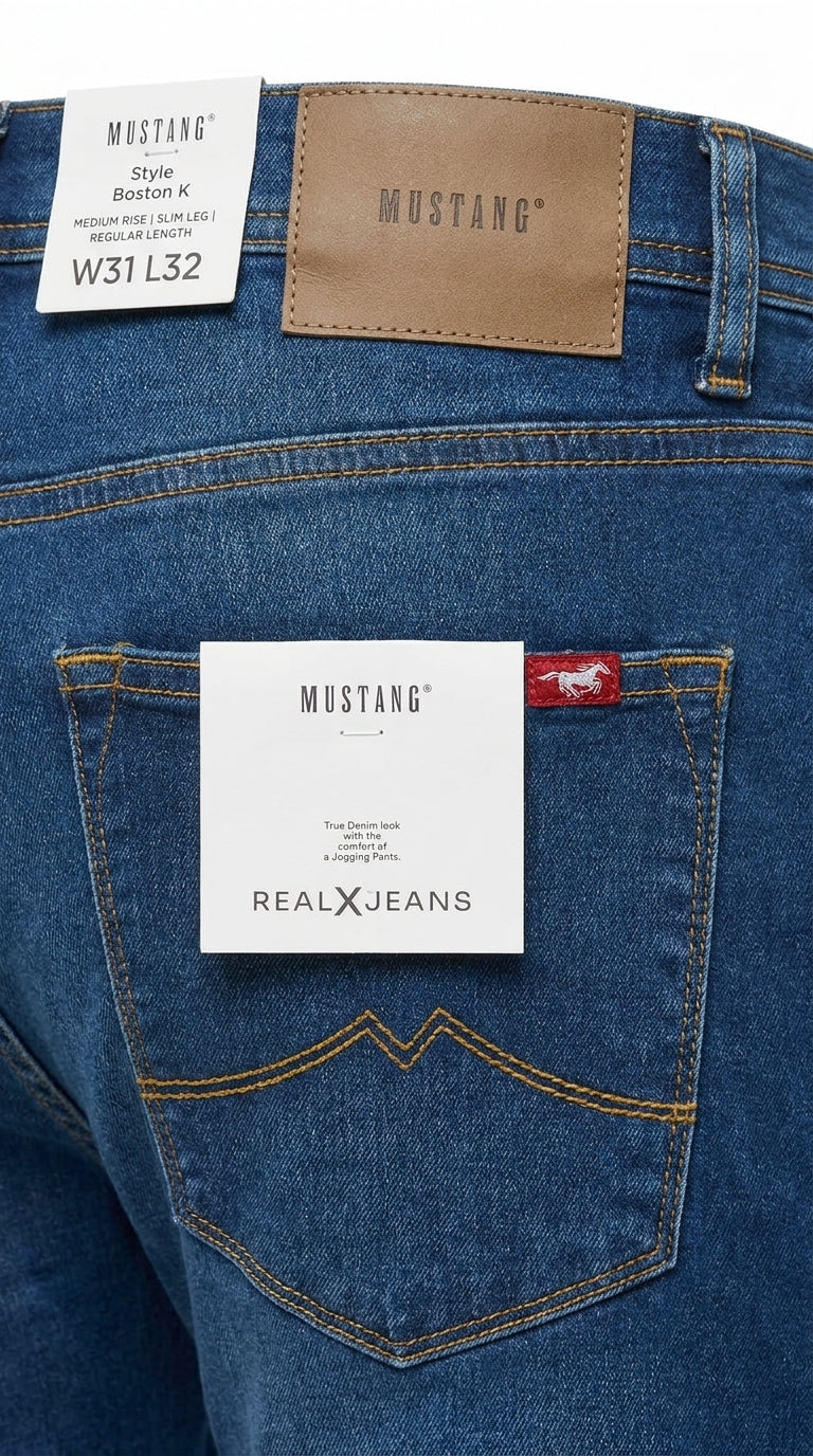 Mustang Men’s Blue Jeans.