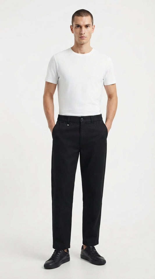 Ivory Breeze Linen Trousers