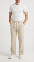 Signature Linen Trousers
