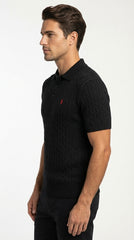 Polo Ralph Lauren | Men’s Cable-Knit Cotton Polo