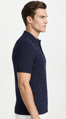 Polo Ralph Lauren | Men’s Cable-Knit Cotton Polo