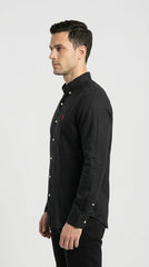 Ralph Lauren Classic Fit Linen Shirt  – Black