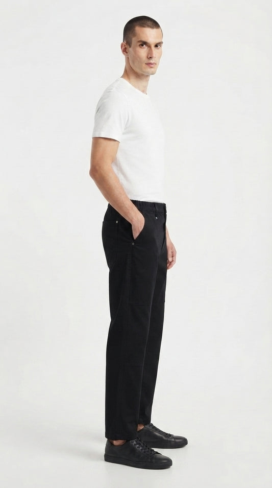 Ivory Breeze Linen Trousers