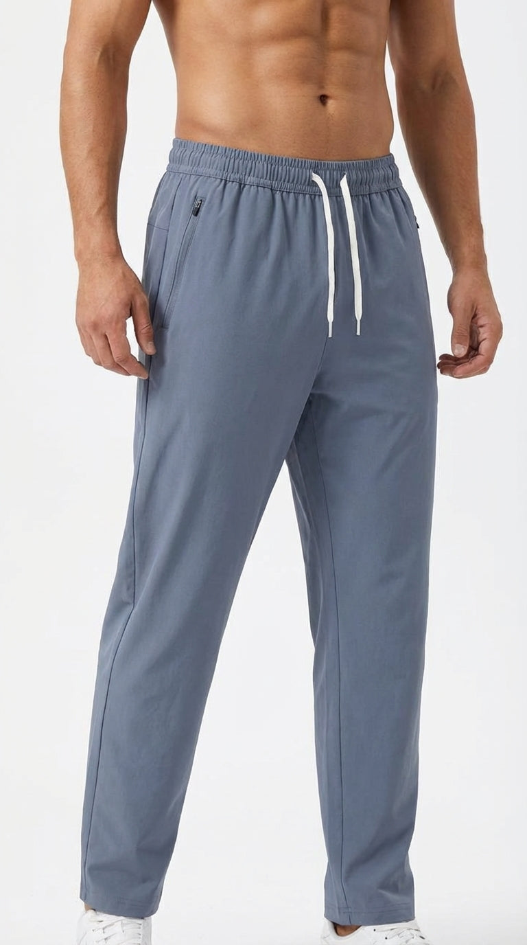 Men’s Elite Stealth DryFit Training Pants – Slate Blue
