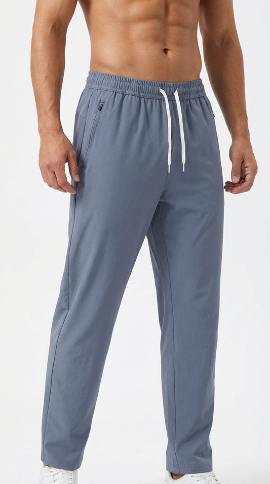 Men’s Elite Stealth DryFit Training Pants – Slate Blue