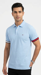 Tommy Hilfiger Signature Prep Colorblock-Cuff Polo