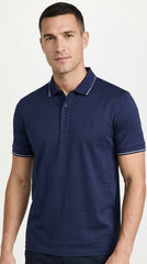 BOSS Tipped Edge Rubber-Badge Polo