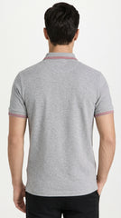 BOSS Tipped Edge Rubber-Badge Polo