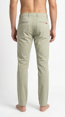 Premium Cotton Essential Chinos – Sage Green