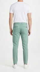 Premium Cotton Essential Chinos – Pistachio Green