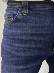 Men Blue Slim Fit Clean Look Stretchable Jeans