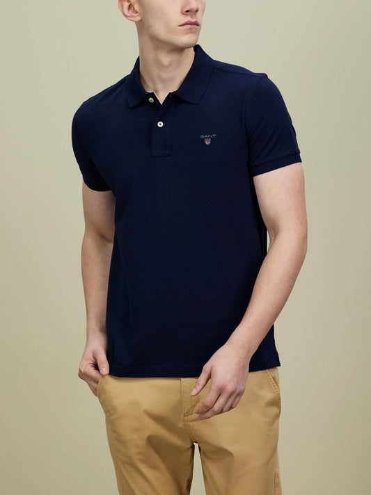 Men Original Navy Blue Polo Shirt