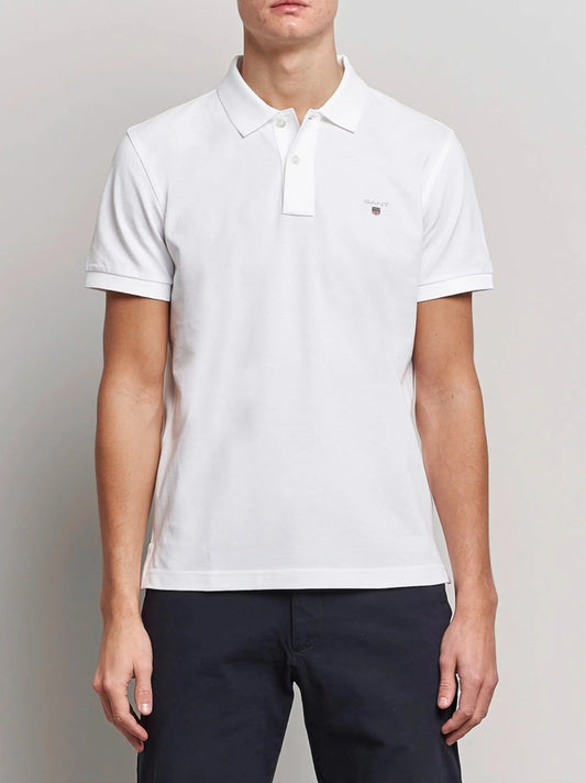 Men Original White Polo Shirt