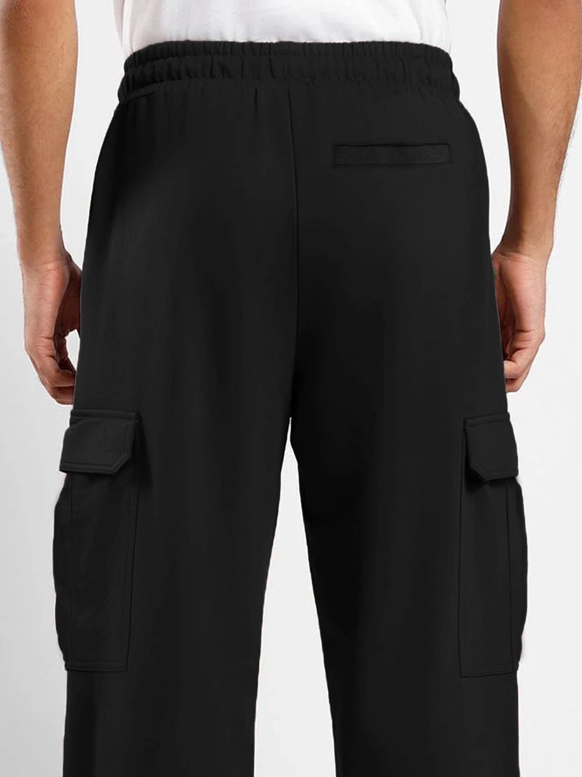 Men's Black 6-Pocket Trouser