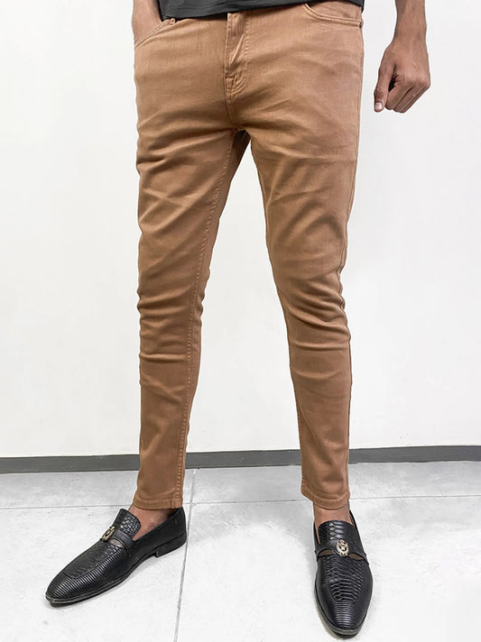 Men’s Camel In Skinny fit Jeans