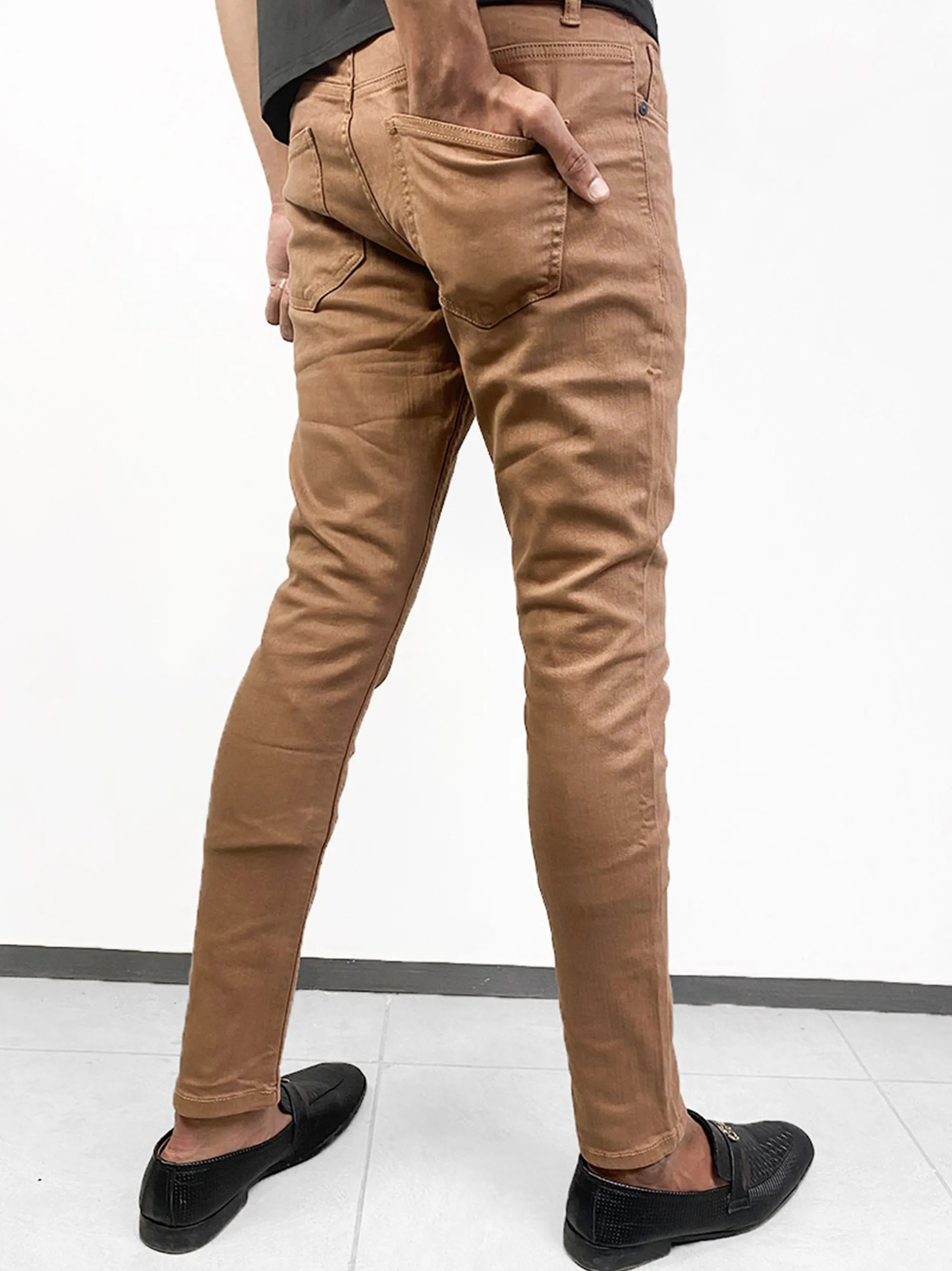 Men’s Camel In Skinny fit Jeans