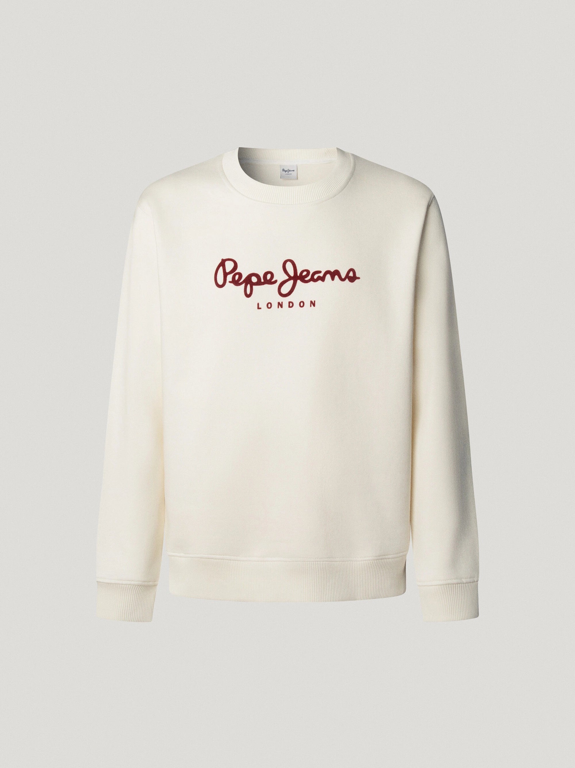 Men's Chest Logo Sweatshirt - Skin