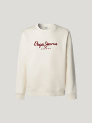 Men's Chest Logo Sweatshirt - Skin