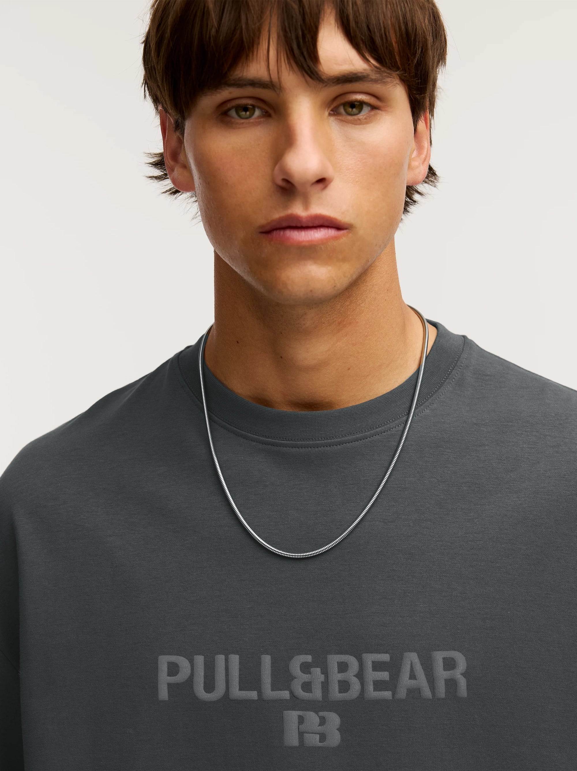 Men's Drop Shoulder Gray Tee