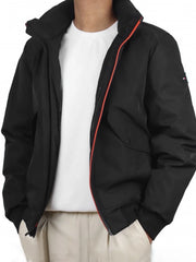 Men's Flex Performance Zip-front Bomber Jacket - Black