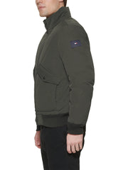 Men's Flex Performance Zip-front Bomber Jacket - Olive