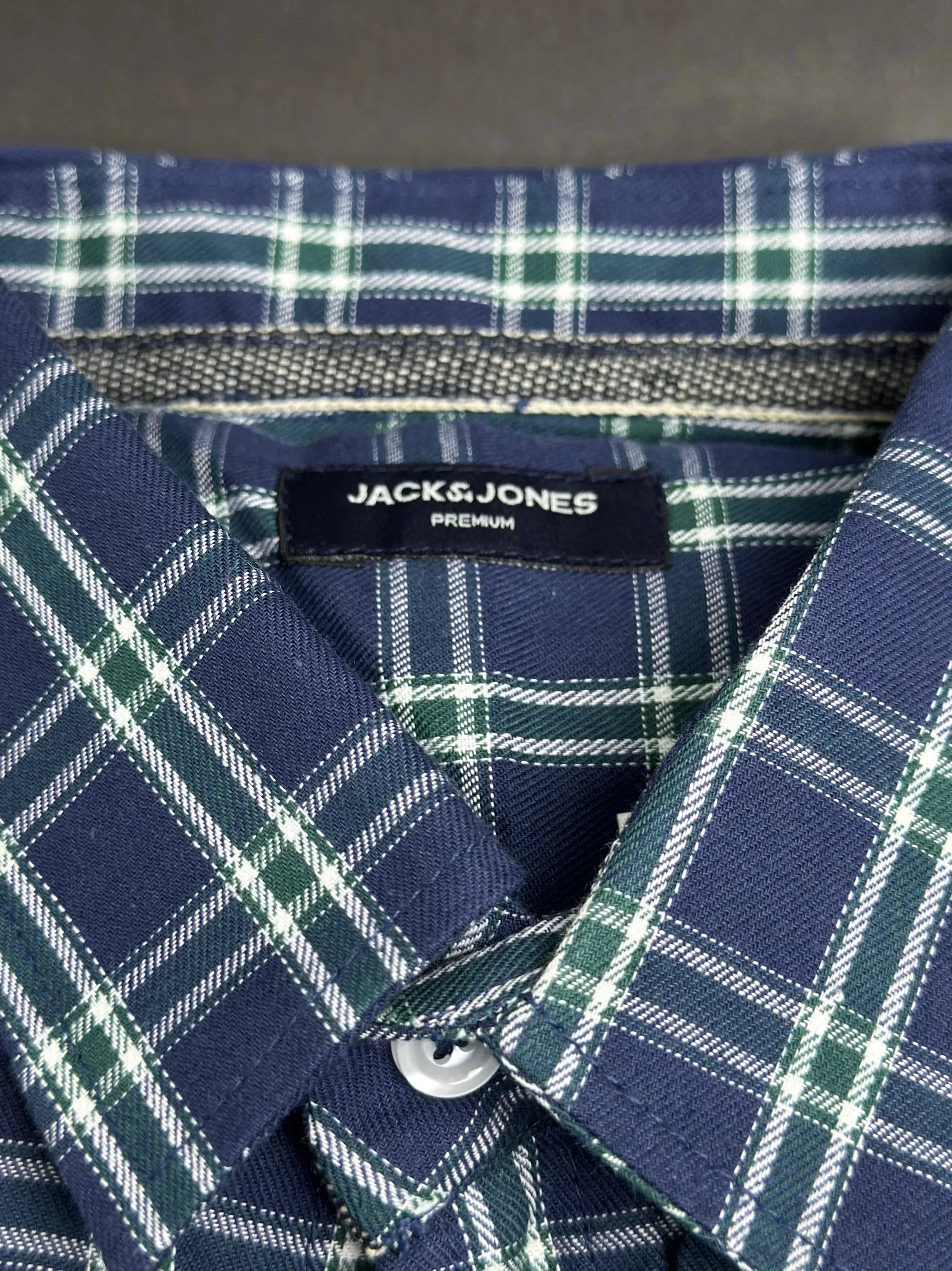 Men's Multicolor Blue Check Shirt