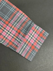 Men's Multicolor Grey Check Shirt