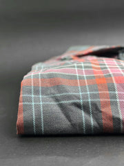 Men's Multicolor Grey Check Shirt