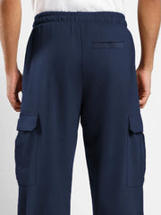 Men's Navy Blue 5-Pocket Trouser
