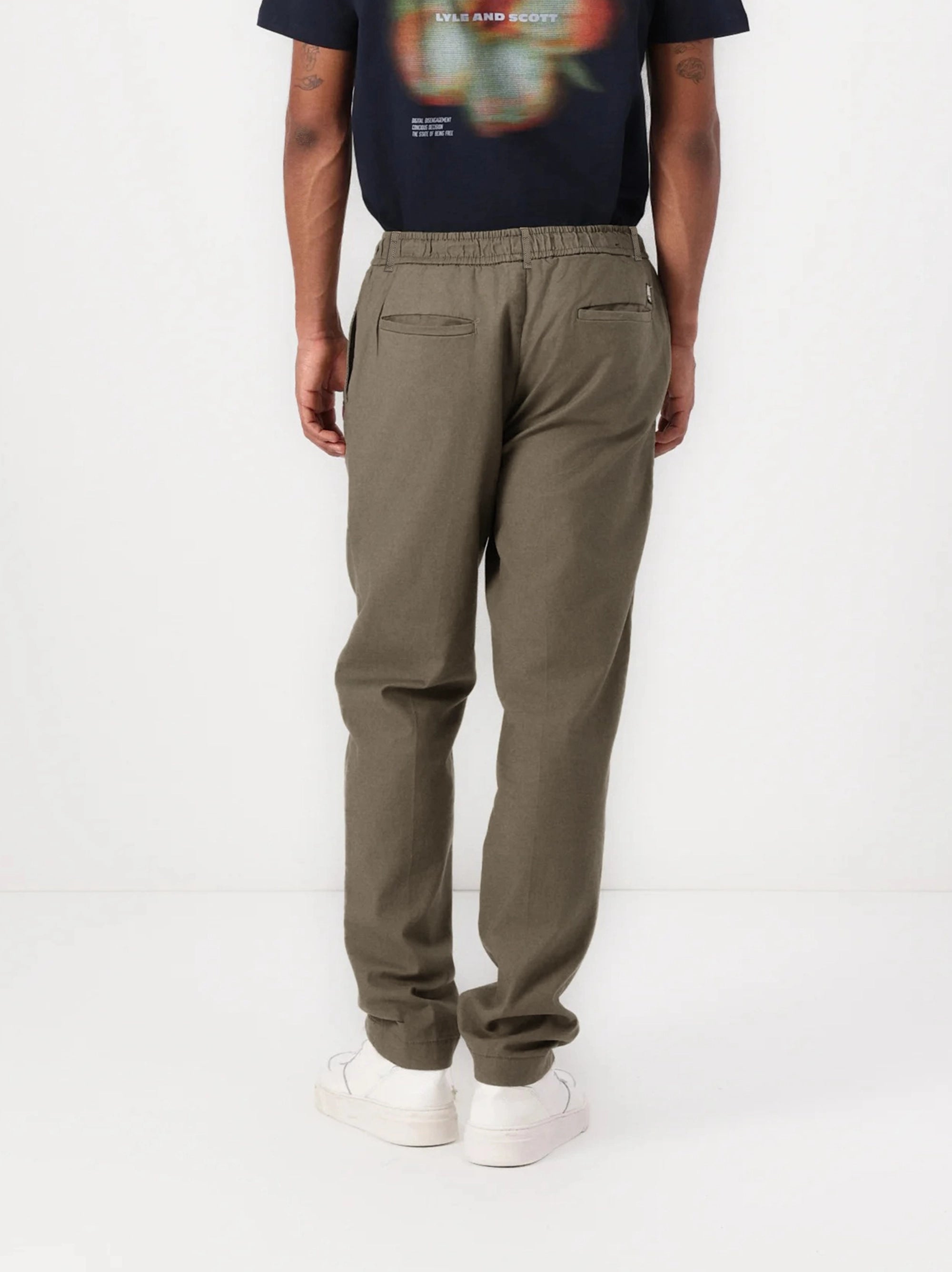 Men's Premium Cotton Stretch Khaki Trouser