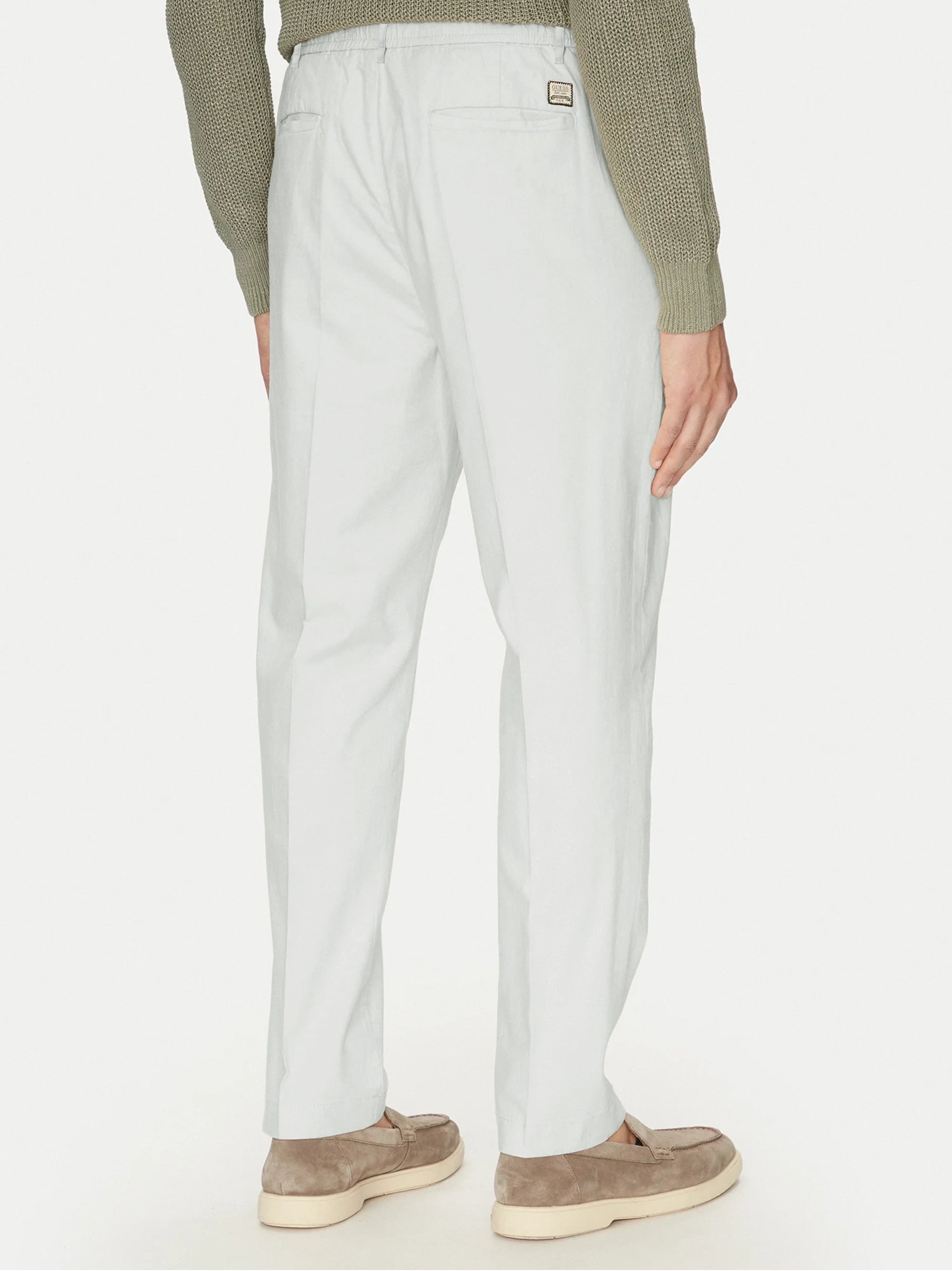 Men's Premium Cotton Stretch Light Gray Trouser