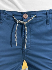 Men's Premium Cotton Stretch Navy Blue Trouser
