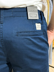 Men's Premium Cotton Stretch Navy Blue Trouser