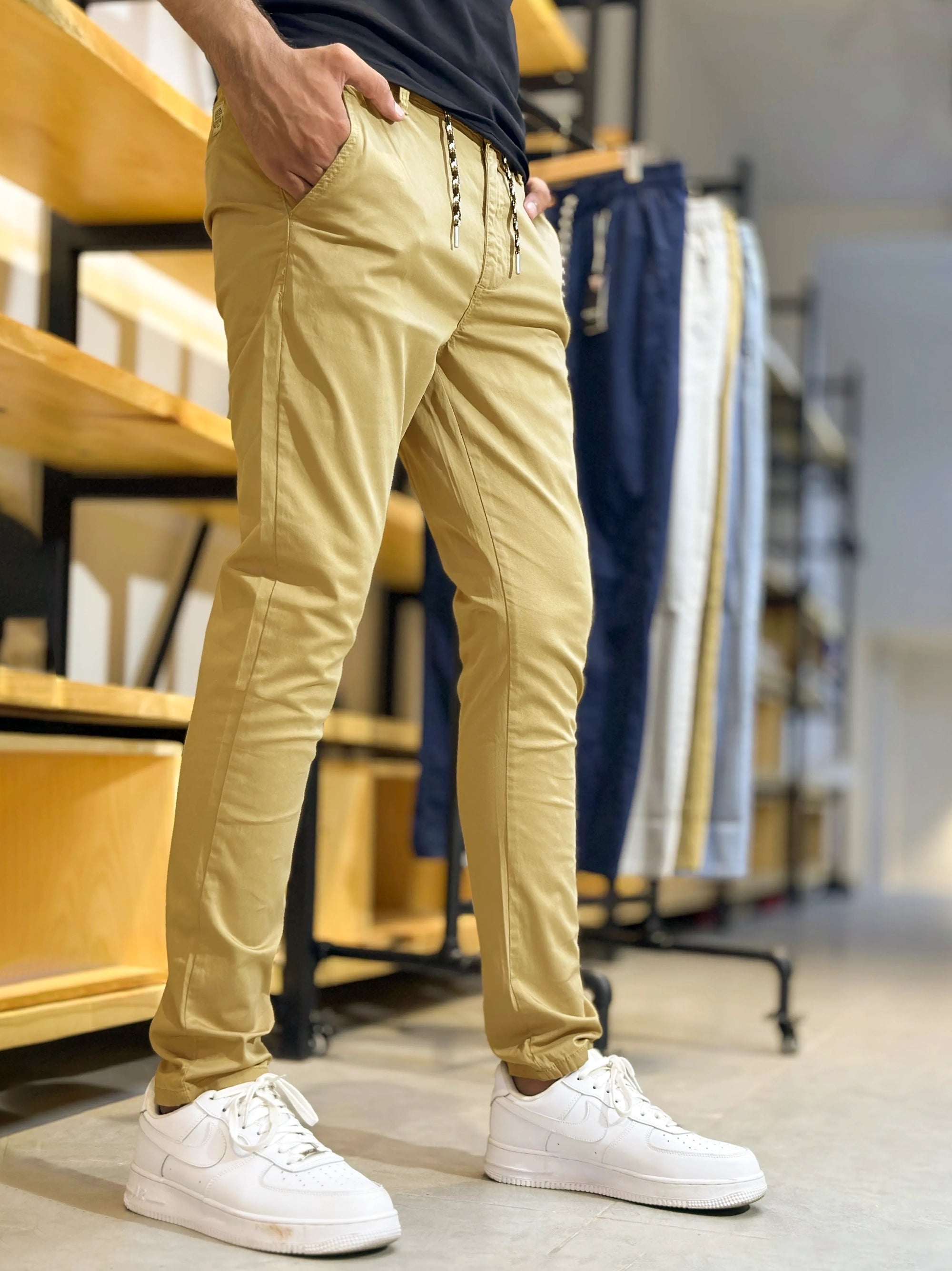 Men's Premium Cotton Stretch Skin Trouser