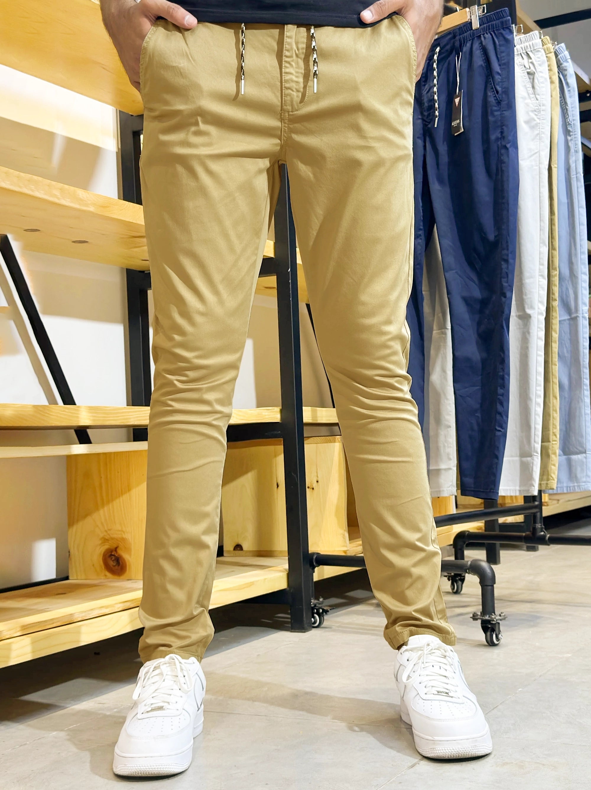 Men's Premium Cotton Stretch Skin Trouser