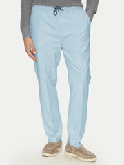 Men's Premium Cotton Stretch Sky Blue Trouser