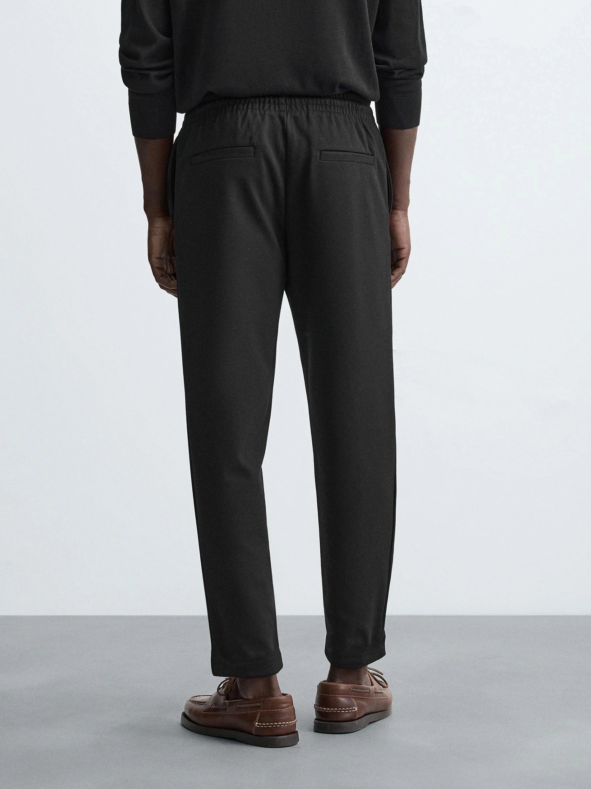 Men's Premium Quality Black Trouser